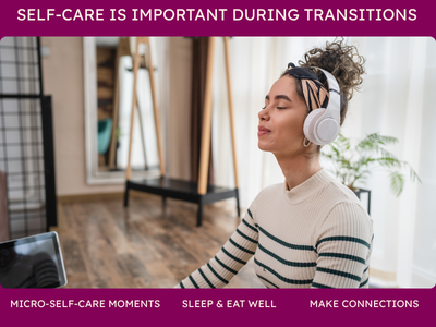 self care during life transitions